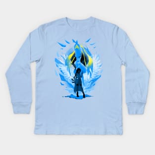 Guardian Forces Shiva Kids Long Sleeve T-Shirt